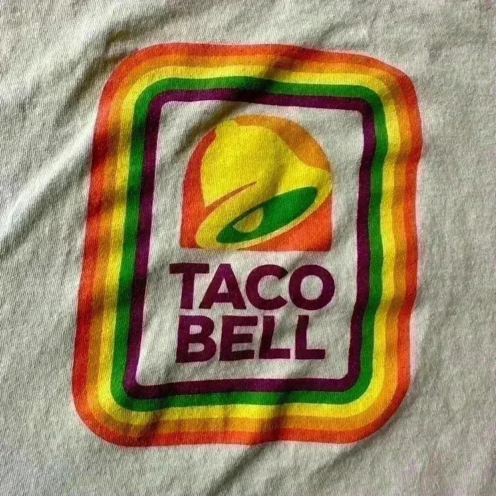 Taco Bell Retro Yellow T-shirt Size Medium - Unisex - Picture 2 of 5